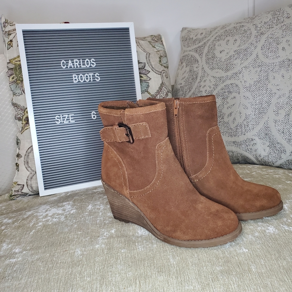 Carlos by CS  Trace Wedge Bootie